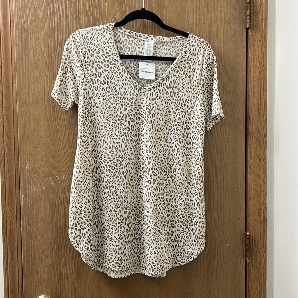 Brown Cheetah Shirt